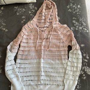 Crochet hoodie